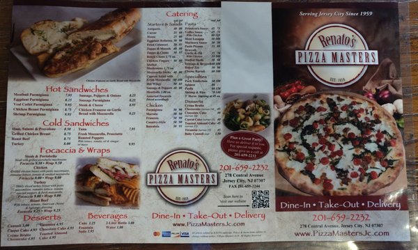 Menu photo 3 Renato's Pizza Masters Jersey City, NJ Menu photo 3 Renato's Pizza Masters Jersey City, NJ