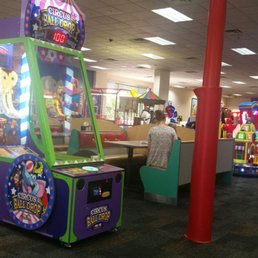 Chuck e cheese is great fun on a hot afternoon Chuck e cheese is great fun on a hot afternoon