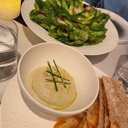 The Restaurant at Chasing Rabbits Vail - Eggplant dip and salad really good