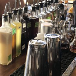 Water Bear Bar - House made syrups