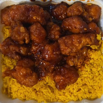 Yummy Cafe - Lunch special General Tso's Chicken and fried rice. Includes your choice of can soda, egg roll or soup. - Chinese Near Me - Savannah, Georgia Yummy Cafe - Lunch special General Tso's Chicken and fried rice. Includes your choice of can soda, egg roll or soup. - Chinese Near Me - Savannah, Georgia