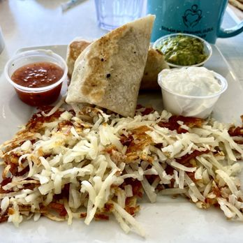 Anna's House - Kalamazoo - Breakfast Burrito with hash browns ! Sides of Sour Cream, guacamole and red sauce(TexMex). - Breakfast & Brunch Near Me - Kalamazoo, Michigan Anna's House - Kalamazoo - Breakfast Burrito with hash browns ! Sides of Sour Cream, guacamole and red sauce(TexMex). - Breakfast & Brunch Near Me - Kalamazoo, Michigan
