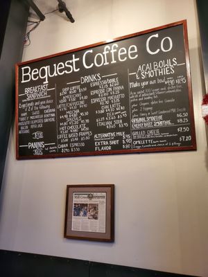 Menu photo 6 Bequest Coffee Mill Creek, WA Menu photo 6 Bequest Coffee Mill Creek, WA