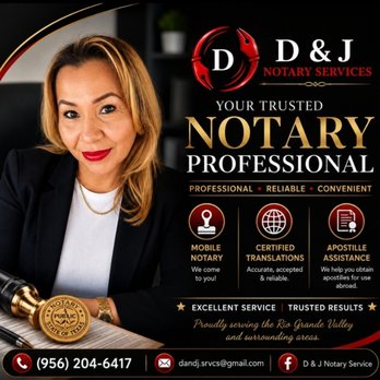 1. D & J Notary Services