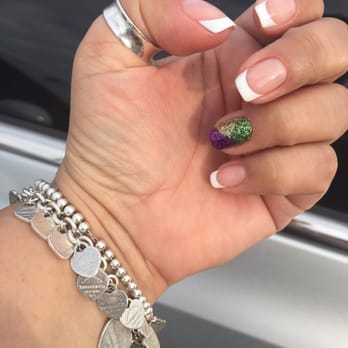 Cosmo Nail Bar - Mardi Gras Nails READY!!! Love them! Thanks Karen! - Nail Salons Near Me - Brea, California