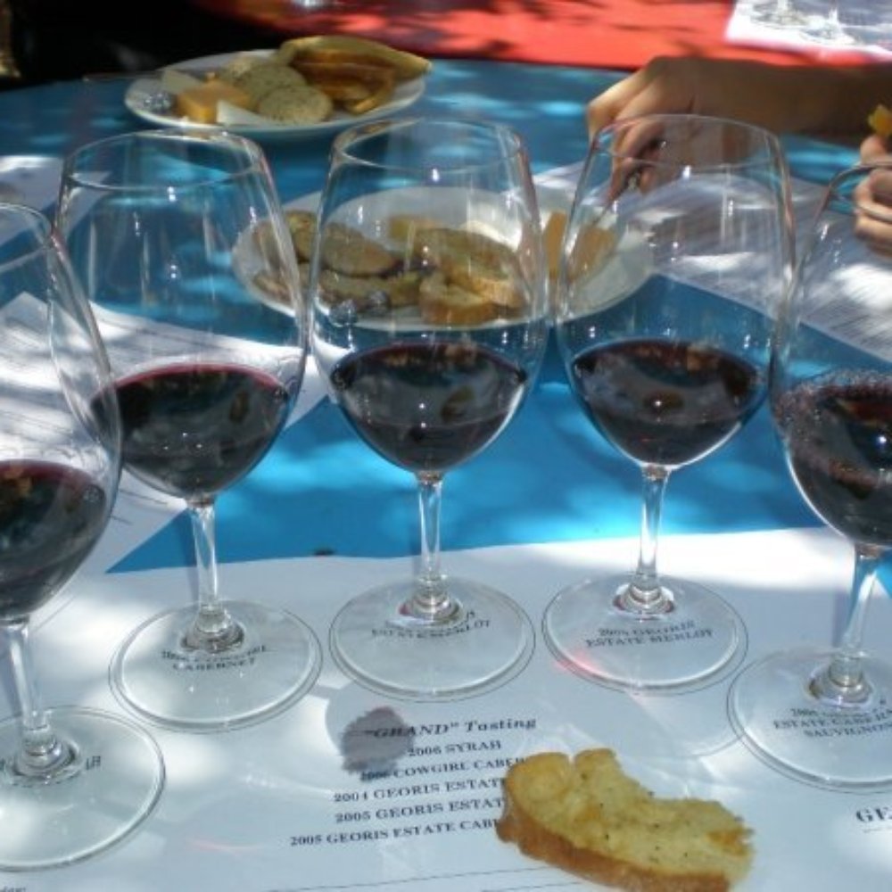 Georis Winery - Red flight - Wineries Near Me - Carmel Valley, California Georis Winery - Red flight - Wineries Near Me - Carmel Valley, California