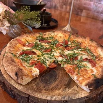 Ava Krō - Margarita pizza - Scandinavian Near Me - Los Angeles, California