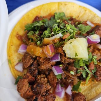 Ensenada’s Surf N Turf Grill - Al pastor taco - Seafood Near Me - Lawndale, California Ensenada’s Surf N Turf Grill - Al pastor taco - Seafood Near Me - Lawndale, California
