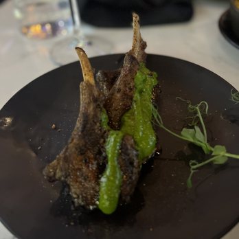 BLK SWAN - Lamb chops - New American Near Me - Baltimore, Maryland