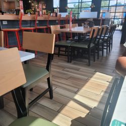 McAlister's Deli - Clean dining area.