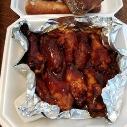Cajun BBQ wings