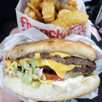 What-A-Burger - Double cheeseburger and fries - Fast Food Near Me - Newport News, Virginia
