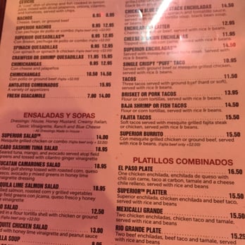 Superior Grill - Mexican Near Me - Baton Rouge, Louisiana