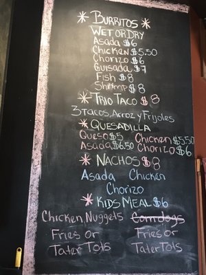 Menu photo 6 Chepes Portland, OR