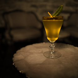 The Archives - Seemingly Innocent

Bay Leaf-Infused Vodka, Slivovitz, Laurel Liqueur,  
Lemon, Lemon Oleo-Saccharum