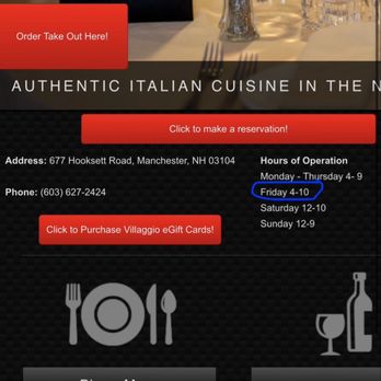 Villaggio Ristorante - Italian Near Me - Manchester, New Hampshire Villaggio Ristorante - Italian Near Me - Manchester, New Hampshire