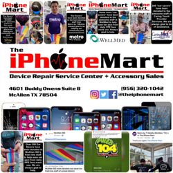 The iPhone Mart - Always working hard on repairs but also making and donating ear savers to front line staff.