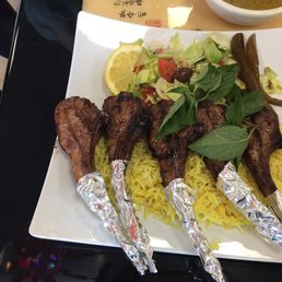 Grilled Lamb Chops ضلوع غنم مشوية