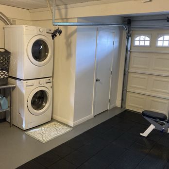 LP Construction Services - New bathroom and laundry hook up in garage - General Contractors Near Me LP Construction Services - New bathroom and laundry hook up in garage - General Contractors Near Me