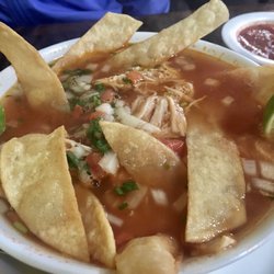 El Guadalajara - Great Mexican food! The Chicken Tortilla Soup/Caldo de Pollo is incredibly tasty! Highly recommend.