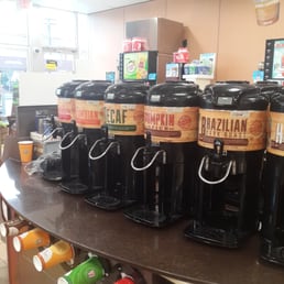 I like their coffee bar. At 7 eleven.