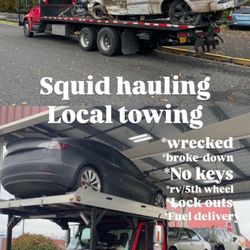 Squid Hauling - Local towing