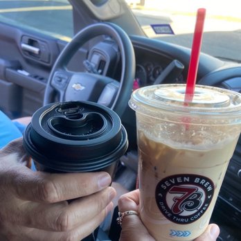 7 Brew Coffee - Iced Blondie @ Brunette hot. - Coffee & Tea Near Me - San Antonio, Texas