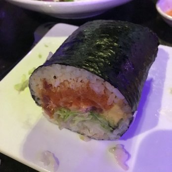 Jade Eatery And Lounge - Jade-Rito a sushi burrito looks like a giant spicy tuna roll - Asian Fusion Near Me - Forest Hills, New York