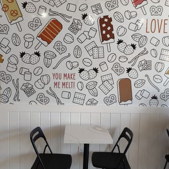 CABETOS Pops - Wall art and some seating - Ice Cream & Frozen Yogurt Near Me - San Diego, California
