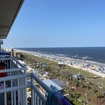 Courtyard by Marriott Carolina Beach Oceanfront - From our balcony - Hotels Near Me - Carolina Beach, North Carolina Courtyard by Marriott Carolina Beach Oceanfront - From our balcony - Hotels Near Me - Carolina Beach, North Carolina
