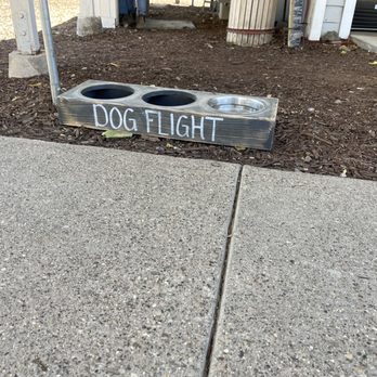Hitching Post Wines - Dog flight water bowls! So cute. - Wine Tasting Room Near Me - Buellton, California Hitching Post Wines - Dog flight water bowls! So cute. - Wine Tasting Room Near Me - Buellton, California