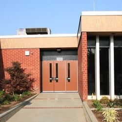 Lone Hill Middle School - The front entrance to Lone Hill Middle School (West side).