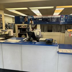 US Post Office - Inside the tiny post office.