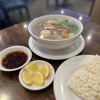 Palm Tree Palace - 22. Sizzling Rice Soup - Chinese Near Me - La Quinta, California