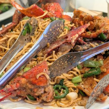 Diamond Seafood Palace - This lobster and garlic noodle dish was so delicious - Venues & Event Spaces Near Me - Westminster, California