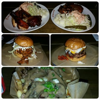 Biergarten - Korean Fried Chicken, Drunk Chicken, Lewds Pork Sandwich, Chosun, and Poutine (All so yummy!) - Gastropubs Near Me - Los Angeles, California