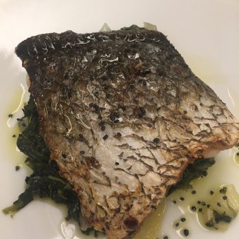 Cinco Jotas - Fish with spinach - Spanish Near Me - Barcelona, B