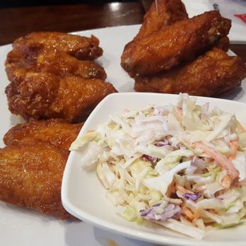 Bonchon San Gabriel - Small order, half and half. Sweet crunch on the left, spicy on the right. - Korean Near Me - San Gabriel, California Bonchon San Gabriel - Small order, half and half. Sweet crunch on the left, spicy on the right. - Korean Near Me - San Gabriel, California