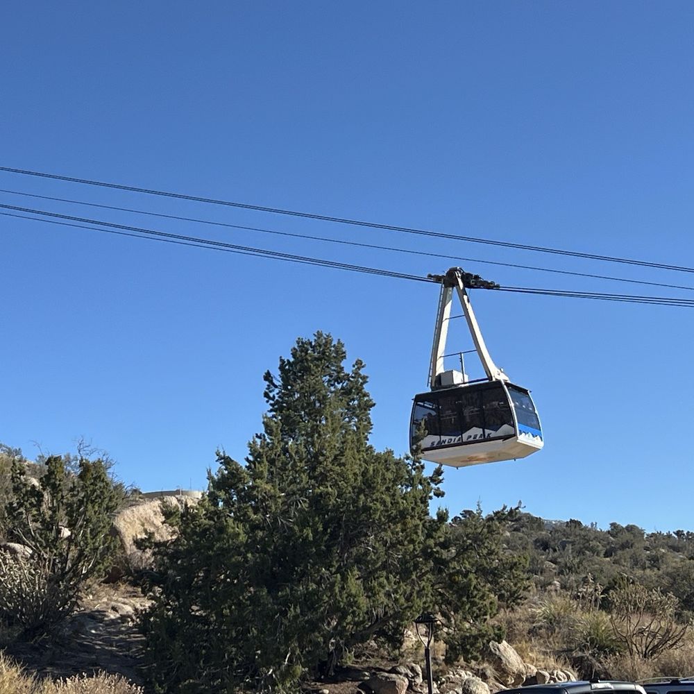 Sandia Peak Tramway - The tram pod - Ski Resorts Near Me - Albuquerque, New Mexico