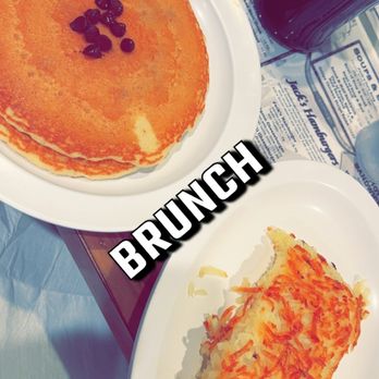 Jack's Restaurant & Bakery - Chocolate Chip pancakes & a side of hash browns - American Near Me - Bishop, California