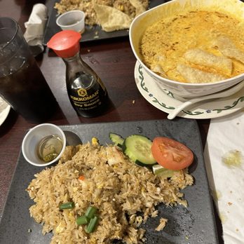 Sabai Thai Cuisine - 31 is the crab fried rice and 38 is the kao soi - Thai Near Me - Hardy, Arkansas
