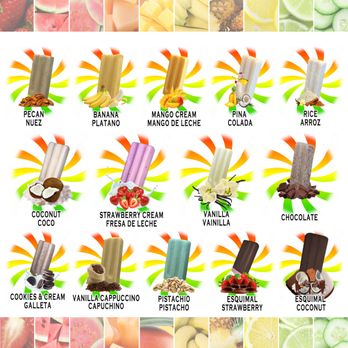Helados Guadalajara - Cream Paleta Flavors - Ice Cream & Frozen Yogurt Near Me - Stockton, California Helados Guadalajara - Cream Paleta Flavors - Ice Cream & Frozen Yogurt Near Me - Stockton, California