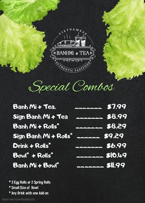 Menu photo 5 Banh Mi And Tea Houston, TX