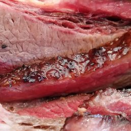 Webb's BBQ - Close-up - Brisket - fatty cut - ribs, food, bbq ribs - Barbeque Near Me - Newport, Kentucky