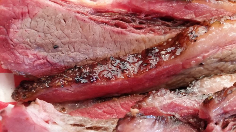 Webb's BBQ - Close-up - Brisket - fatty cut - ribs, food, bbq ribs - Barbeque Near Me - Newport, Kentucky Webb's BBQ - Close-up - Brisket - fatty cut - ribs, food, bbq ribs - Barbeque Near Me - Newport, Kentucky