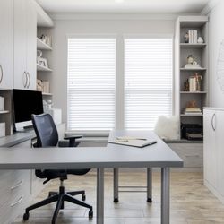 More Space Place - Custom home office solutions designed for the way you work -- featuring built-in desks, cabinetry, storage, and beautiful organization.