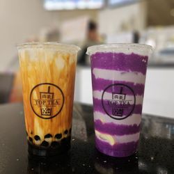Top Tea + Espresso - Brown sugar and Ube Taro