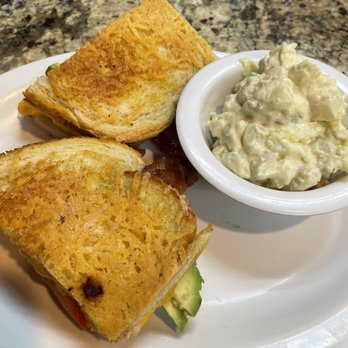 Breakfast Shack - The Ultimate Grilled Cheese w/ Potato Salad - Breakfast & Brunch Near Me - Redlands, California Breakfast Shack - The Ultimate Grilled Cheese w/ Potato Salad - Breakfast & Brunch Near Me - Redlands, California