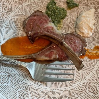 Nina May - Mustard Glazed Rack of Lamb - New American Near Me - Washington, DC, District of Columbia