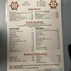 Don's Seafood & Steak House - Menu